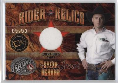 2009 Press Pass 8 Seconds - Rider Relics - Holofoil #RR-BH1 - Brian Herman /50