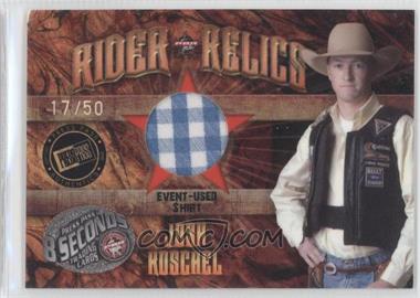 2009 Press Pass 8 Seconds - Rider Relics - Holofoil #RR-JK1 - Josh Koschel /50