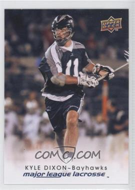 2010 Upper Deck Major League Lacrosse - [Base] #19 - Kyle Dixon