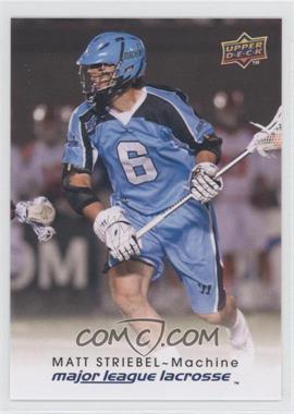 2010 Upper Deck Major League Lacrosse - [Base] #36 - Matt Striebel