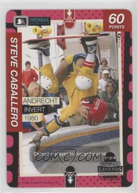 2011 Superheat Skateboarding Series Trading Card Game - [Base] #153 - Legends - Steve Caballero (Andrecht Invert 1980)