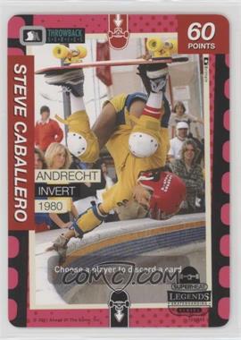 2011 Superheat Skateboarding Series Trading Card Game - [Base] #153 - Legends - Steve Caballero (Andrecht Invert 1980)