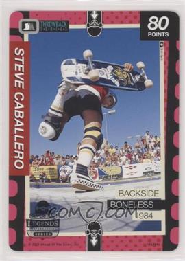 2011 Superheat Skateboarding Series Trading Card Game - [Base] #154 - Legends - Steve Caballero (Backside Boneless 1984)