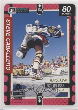 2011 Superheat Skateboarding Series Trading Card Game - [Base] #154 - Legends - Steve Caballero (Backside Boneless 1984)