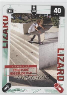 2011 Superheat Skateboarding Series Trading Card Game - [Base] #41 - Lizard King - Frontside Noseslide Gap
