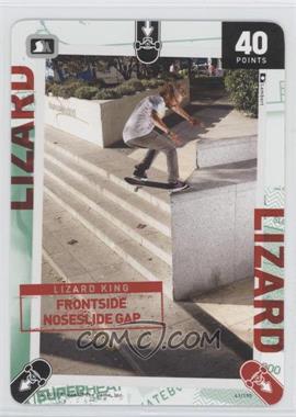 2011 Superheat Skateboarding Series Trading Card Game - [Base] #41 - Lizard King - Frontside Noseslide Gap