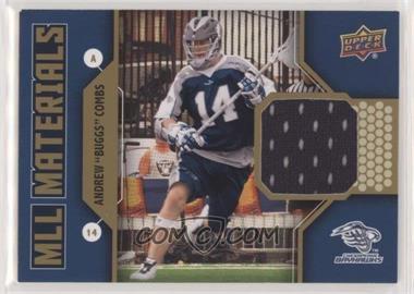 2011 Upper Deck Major League Lacrosse - MLL Materials #M-AC - Andrew "Buggs" Combs