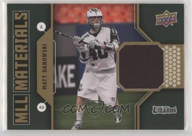 2011 Upper Deck Major League Lacrosse - MLL Materials #M-MD - Matt Danowski