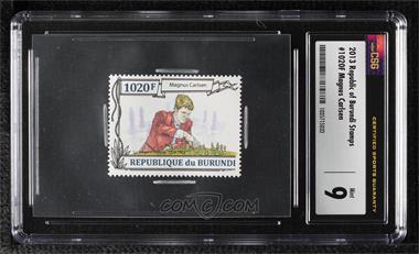 2013 Republic of Burundi Stamps - [Base] #_MACA.2 - Magnus Carlsen [CSG 9 Mint]