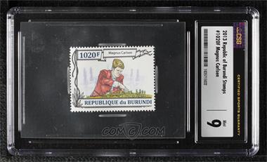2013 Republic of Burundi Stamps - [Base] #_MACA.2 - Magnus Carlsen [CSG 9 Mint]