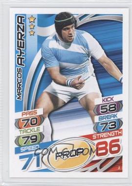 2015 Topps Attax Rugby World Stars - [Base] #1 - Marcus Ayerza