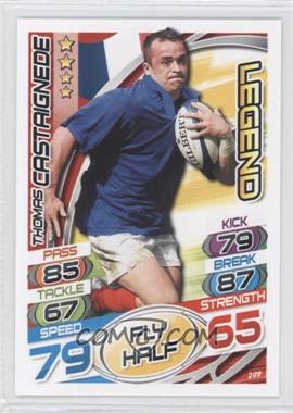 2015 Topps Attax Rugby World Stars - [Base] #209 - Legend - Thomas Castaignede