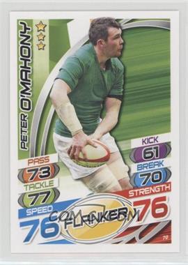 2015 Topps Attax Rugby World Stars - [Base] #70 - Peter O'Mahony