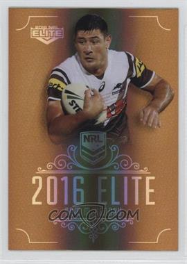 2016 ESP NRL Elite - [Base] - Special Gold #SG127 - Sam McKendry