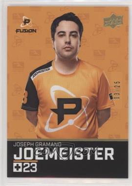 2019 Upper Deck Overwatch League - [Base] - Legendary Orange #80 - Joemeister /25