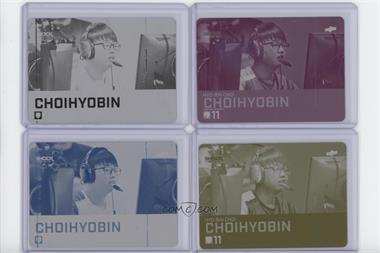 2019 Upper Deck Overwatch League - [Base] - Printing Plate Set #93 - ChoiHyoBin /1