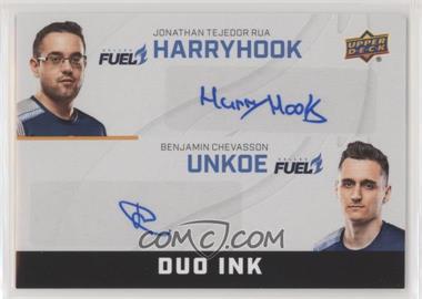 2019 Upper Deck Overwatch League - Duo Ink #DI-CT - HarryHook, uNKOE