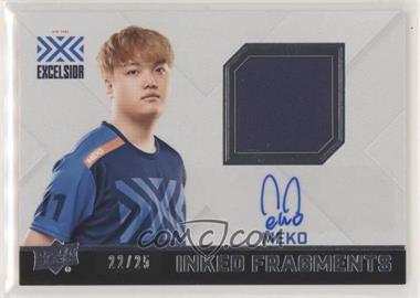 2019 Upper Deck Overwatch League - Inked Fragments #IFJ-ME - Mek0 /25