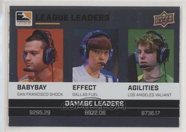 2019 Upper Deck Overwatch League - League Leaders #LL-6 - babybay, EFFECT, Agilities