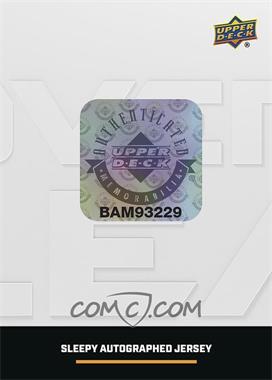 2019 Upper Deck Overwatch League - Signed Jersey Achievements #TBA-SL - sleepy [Unscratched BeingRedeemed]