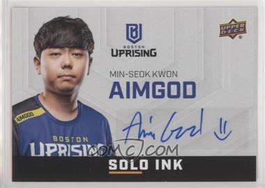 2019 Upper Deck Overwatch League - Solo Ink #SI-AI - AimGod