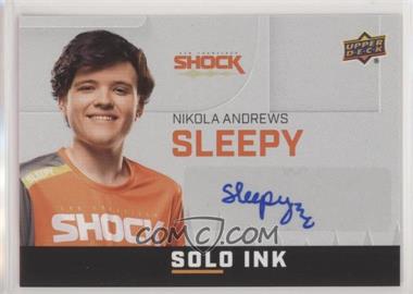 2019 Upper Deck Overwatch League - Solo Ink #SI-SY - sleepy