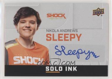 2019 Upper Deck Overwatch League - Solo Ink #SI-SY - sleepy