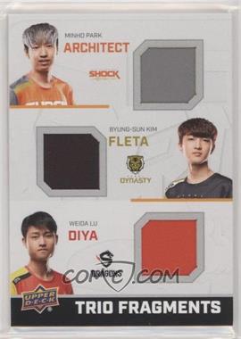 2019 Upper Deck Overwatch League - Trio Fragments #TF-AFD - Architect, Fleta, Diya