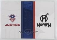 Team Checklists - Florida Mayhem, Washington Justice