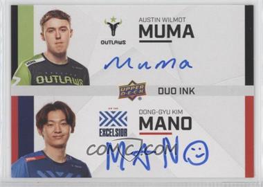 2020 Upper Deck Overwatch League - Duo Ink #DI-MM - Muma, Mano