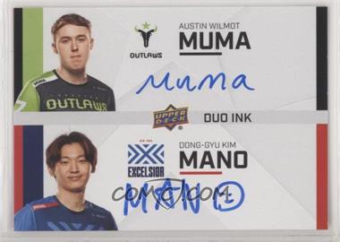 2020 Upper Deck Overwatch League - Duo Ink #DI-MM - Muma, Mano