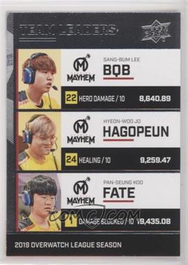 2020 Upper Deck Overwatch League - Team Leaders #TL-5 - BQB, HaGoPeun, Fate