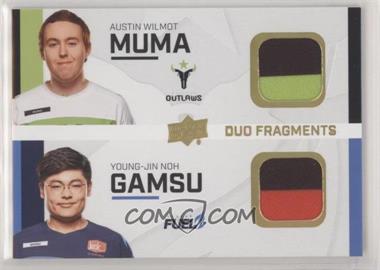 2020 Upper Deck Overwatch League Series 2 - Duo Fragments - Patch #DF-MG - Gamsu, Muma /15