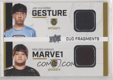 2020 Upper Deck Overwatch League Series 2 - Duo Fragments #DF-GM - Gesture, Marve1