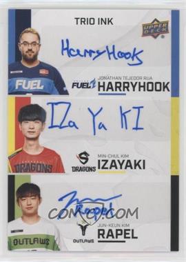 2020 Upper Deck Overwatch League Series 2 - Trio Ink #TI-HIR - Izayaki, HarryHook, Rapel