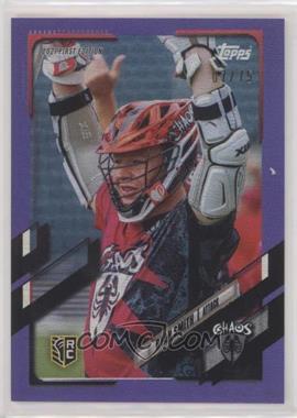 2021 Topps Premier Lacrosse League First Edition - [Base] - Make Good Purple #27 - Ryan Smith /75