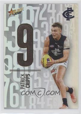 2022 Select AFL Footy Stars - Numbers - Daylight #ND27 - Patrick Cripps /190