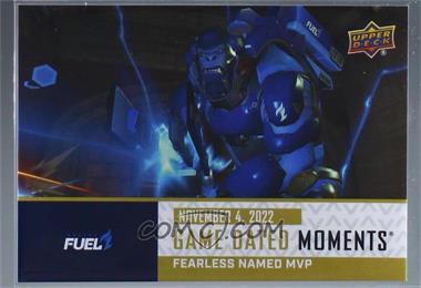 2022 Upper Deck Overwatch League Game Dated Moments - [Base] #GDM-42 - Grand Finals - (Nov. 4, 2022) - Fearless Named MVP