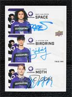 SPACE, birdring, moth