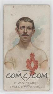 1888 Allen & Ginter's The World's Champions Second Series - Tobacco N29 #_CWVC - C.W.V. Clarke [Poor to Fair]