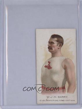 1888 Allen & Ginter's The World's Champions Second Series - Tobacco N29 #_WJBE - W.J.M. Barry [Good to VG‑EX]