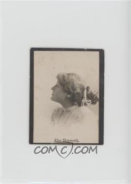 1894-1907 Ogden's 'Guinea Gold' Cigarette Cards - Tobacco [Base] #_ALSK - Alice Skipworth [Altered]