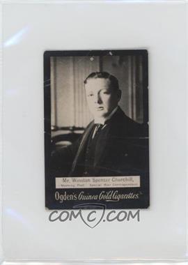 1894-1907 Ogden's 'Guinea Gold' Cigarette Cards - Tobacco [Base] #_WICH.2 - Mr. Winston Spencer Churchill [Poor to Fair]