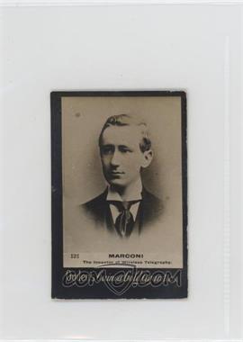 1894-1907 Ogden's 'Guinea Gold' Cigarette Cards - Tobacco [Base] #121 - Guglielmo Marconi