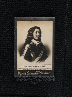 1894-1907 Ogden's 'Guinea Gold' Cigarette Cards - Tobacco [Base] #137 - Oliver Cromwell