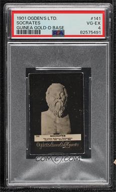 1894-1907 Ogden's 'Guinea Gold' Cigarette Cards - Tobacco [Base] #141 - Socrates [PSA 4 VG‑EX]
