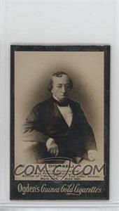 1894-1907 Ogden's 'Guinea Gold' Cigarette Cards - Tobacco [Base] #23 - Benjamin Disraeli [Poor to Fair]