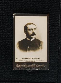 1894-1907 Ogden's 'Guinea Gold' Cigarette Cards - Tobacco [Base] #81 - Rudyard Kipling