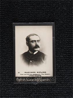 1894-1907 Ogden's 'Guinea Gold' Cigarette Cards - Tobacco [Base] #81 - Rudyard Kipling