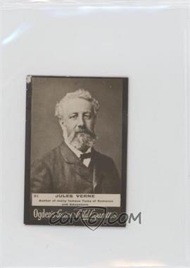 1894-1907 Ogden's 'Guinea Gold' Cigarette Cards - Tobacco [Base] #91 - Jules Verne [Good to VG‑EX]